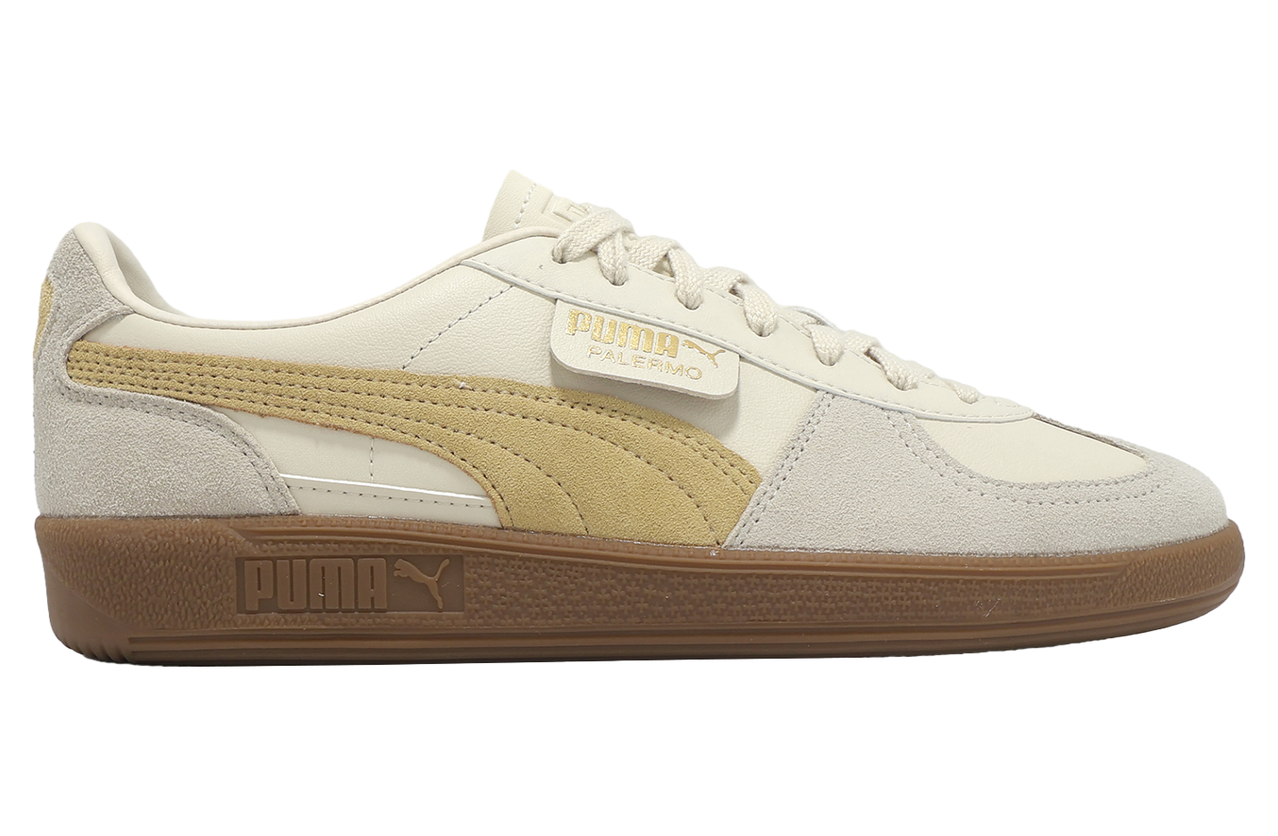Puma Palermo Lth Beige / Yellow