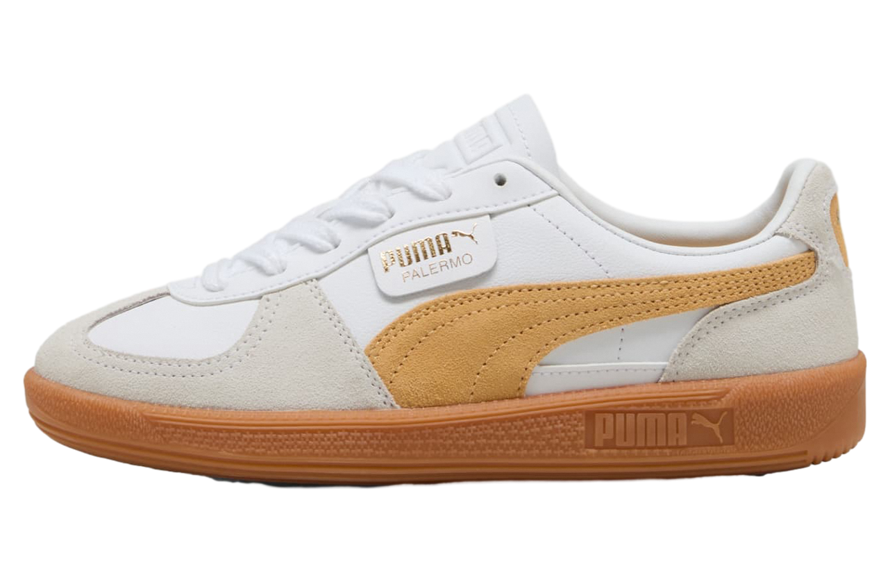 Puma Palermo Lth White / Almost Apricot - Jun 2025
