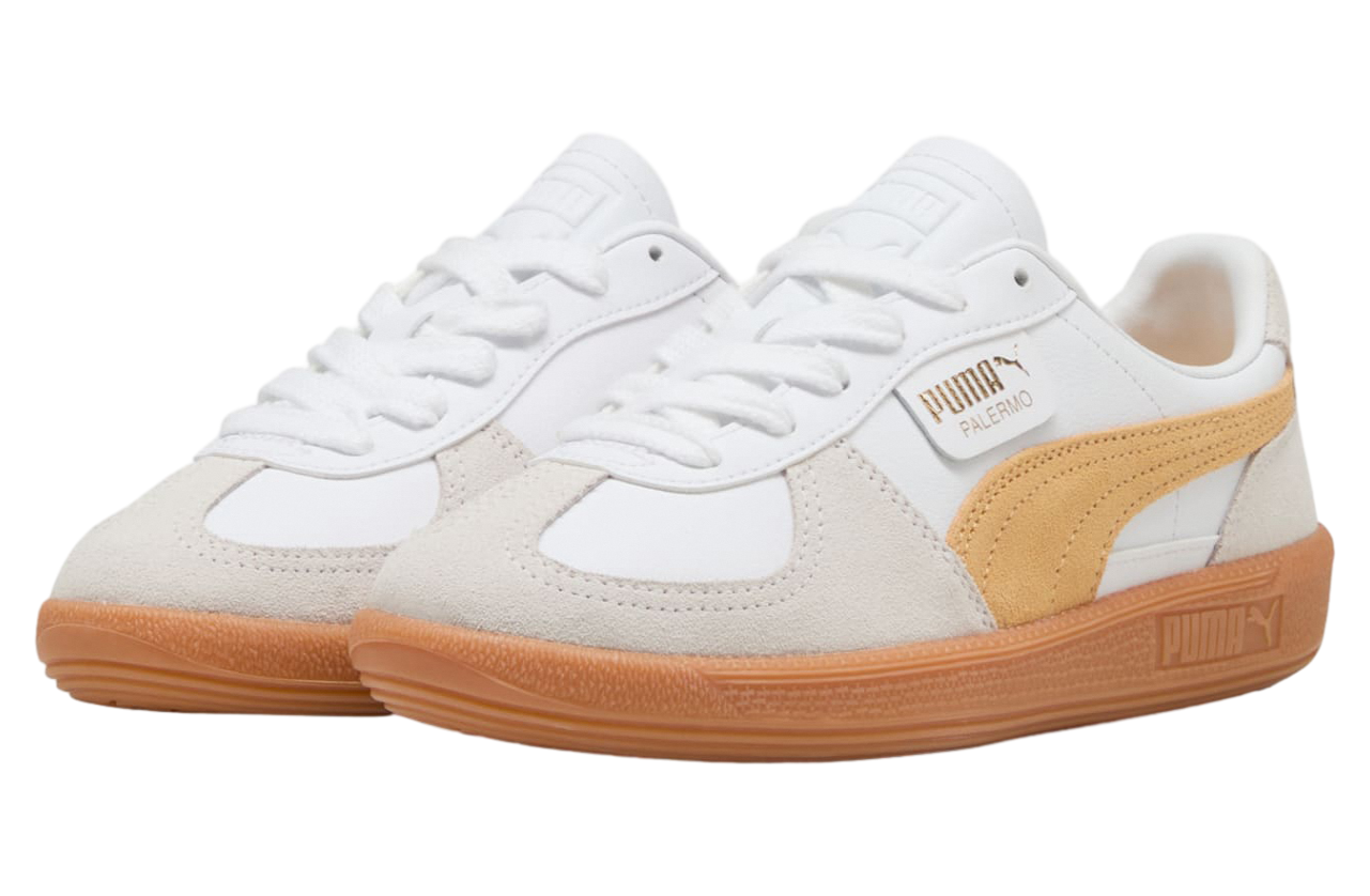 Puma Palermo Lth White / Almost Apricot