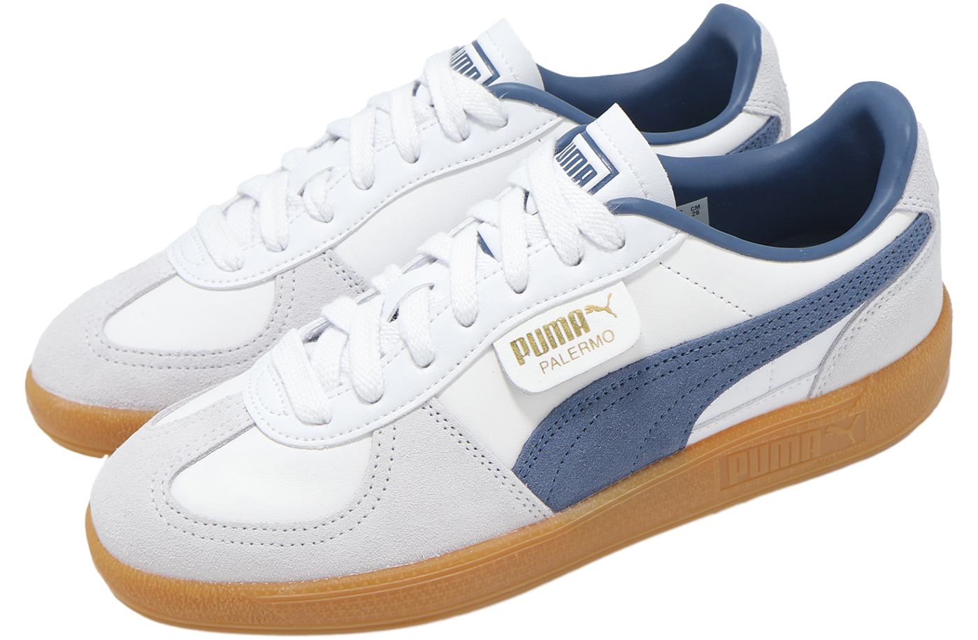 Puma Palermo Lth White / Blue - Sep 2025 - 39646424
