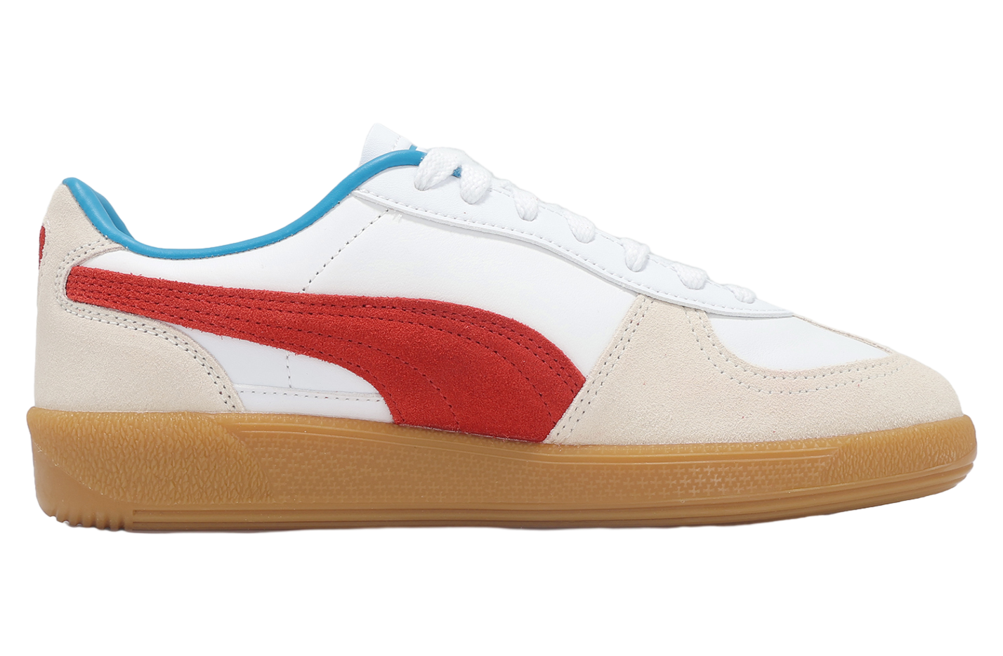 Puma Palermo Lth White / Blue Horizon