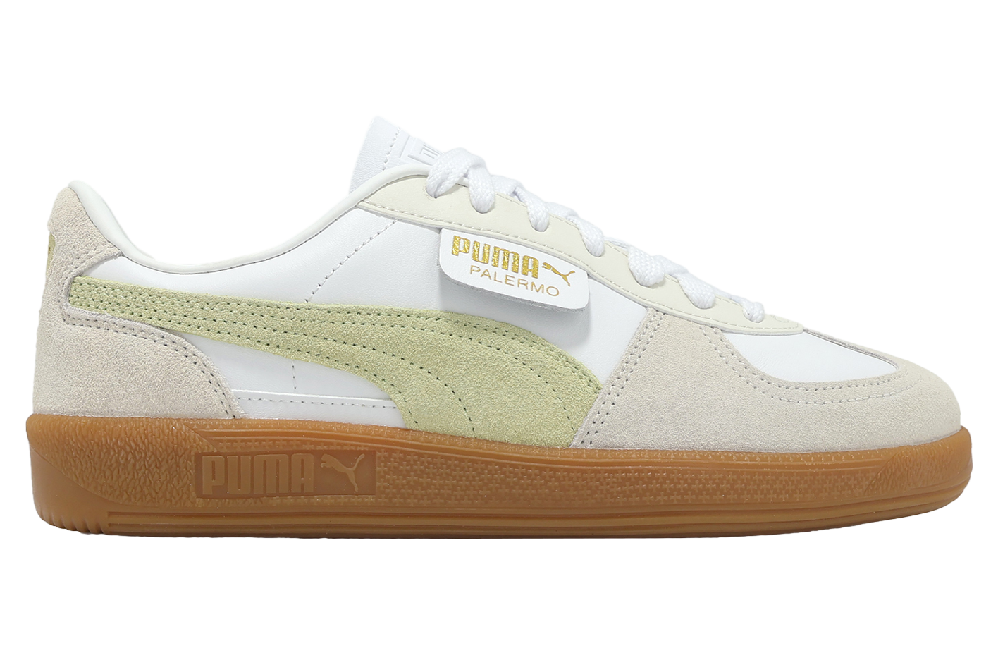 Puma Palermo Lth White / Green