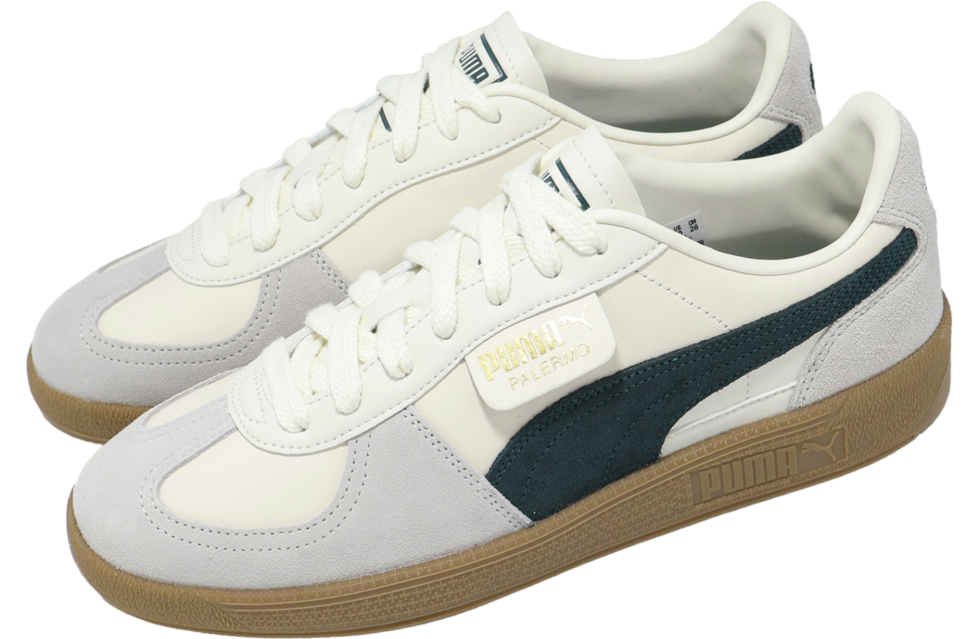 Puma Palermo Lth White / Grey