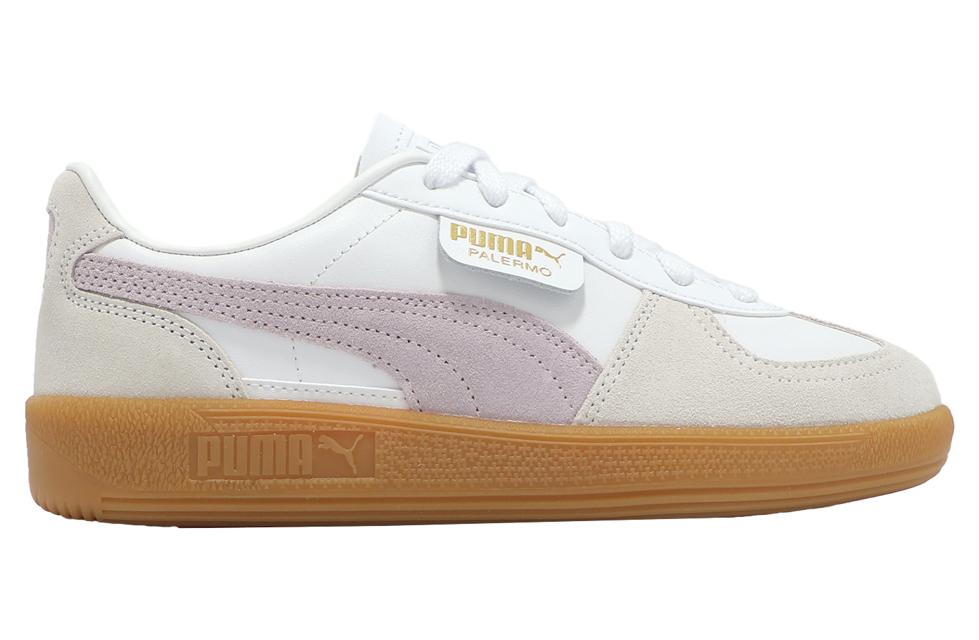 Puma Palermo Lth White / Purple