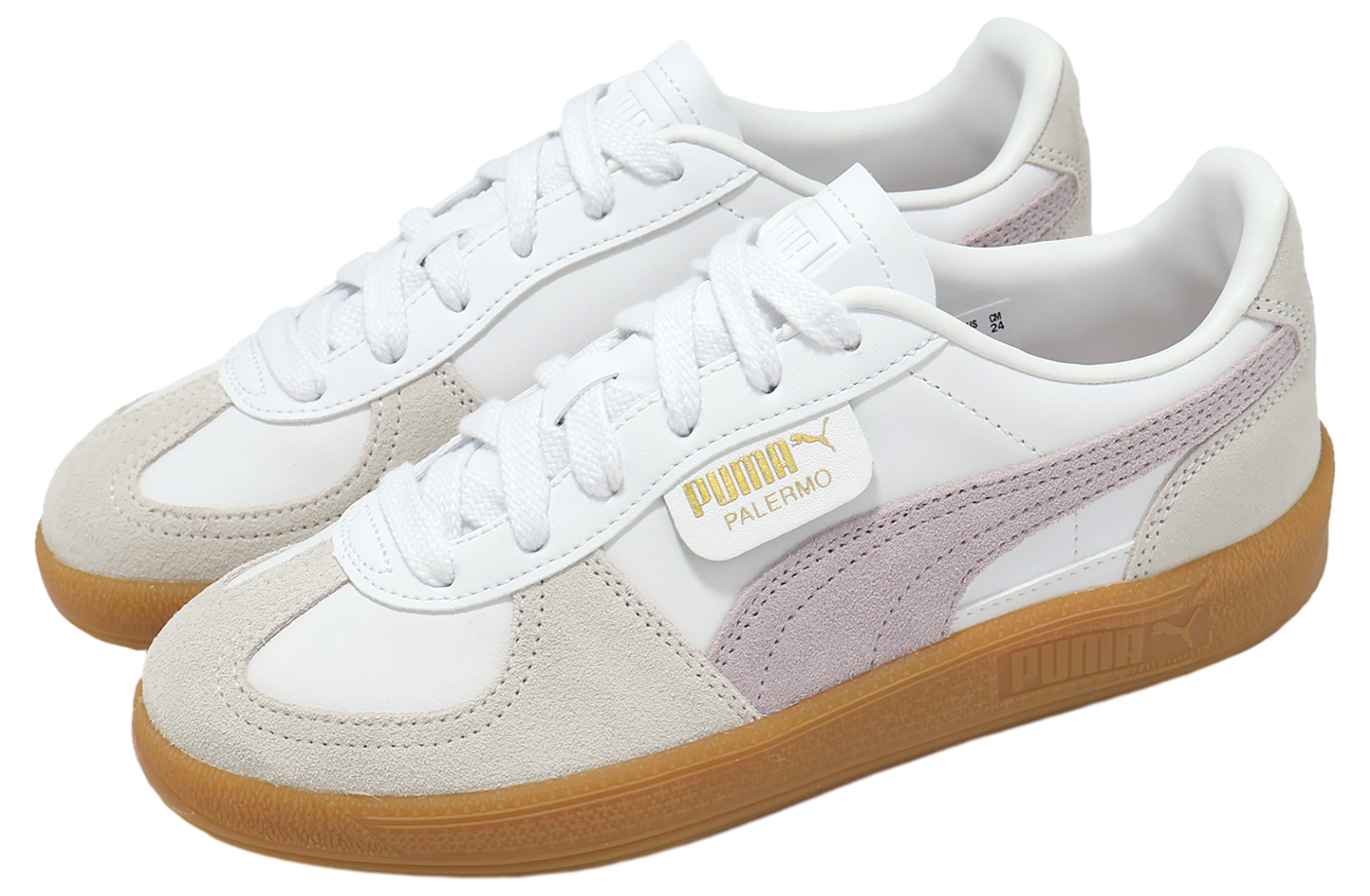 Puma Palermo Lth White / Purple