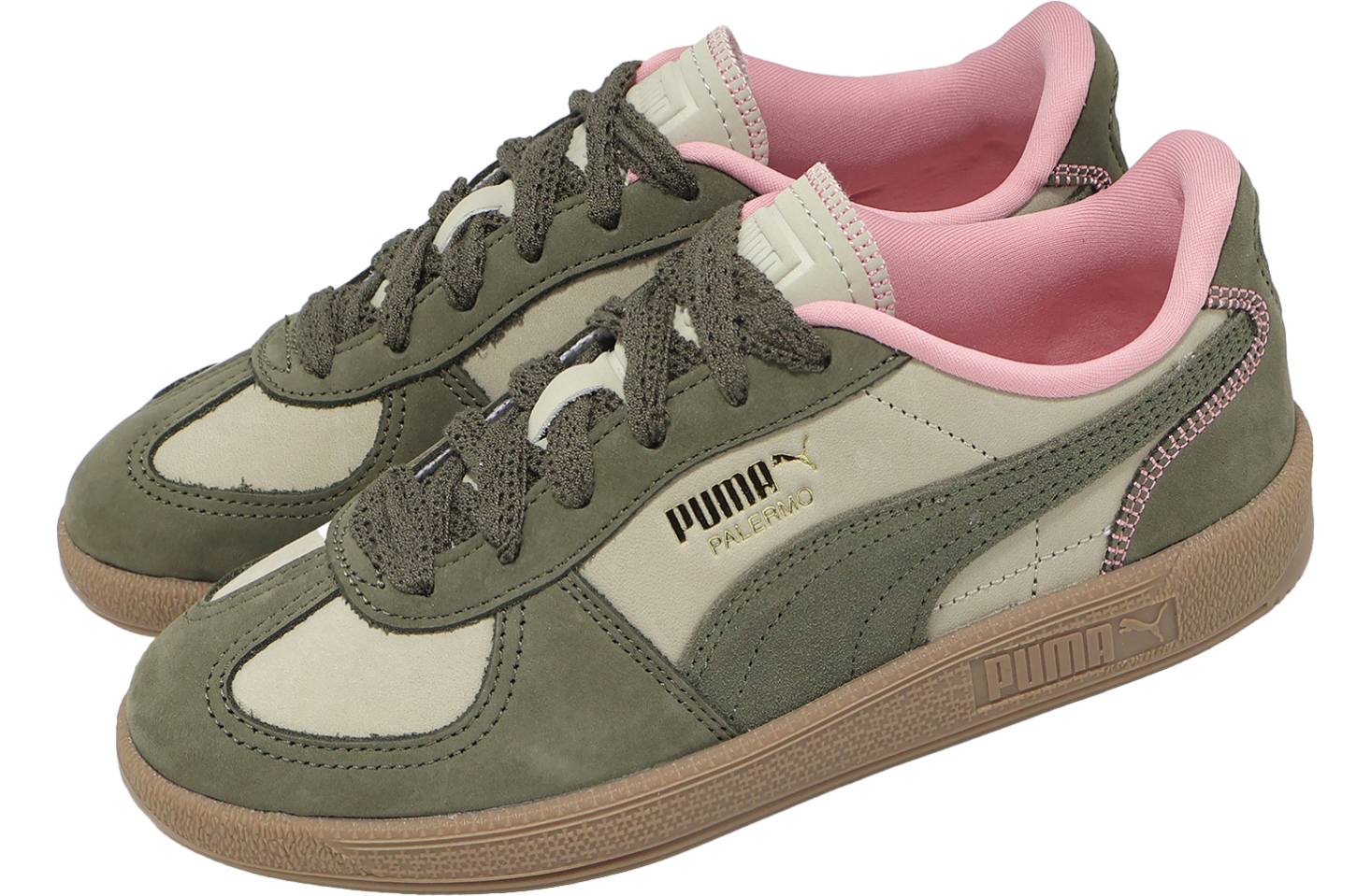 Puma Palermo Lux WMNS Green / Pink
