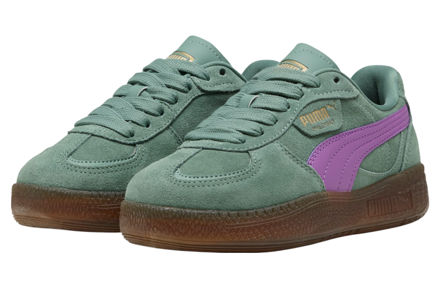 Puma Palermo Moda Xtra Gum Wmns Green Moon / Wild Berry