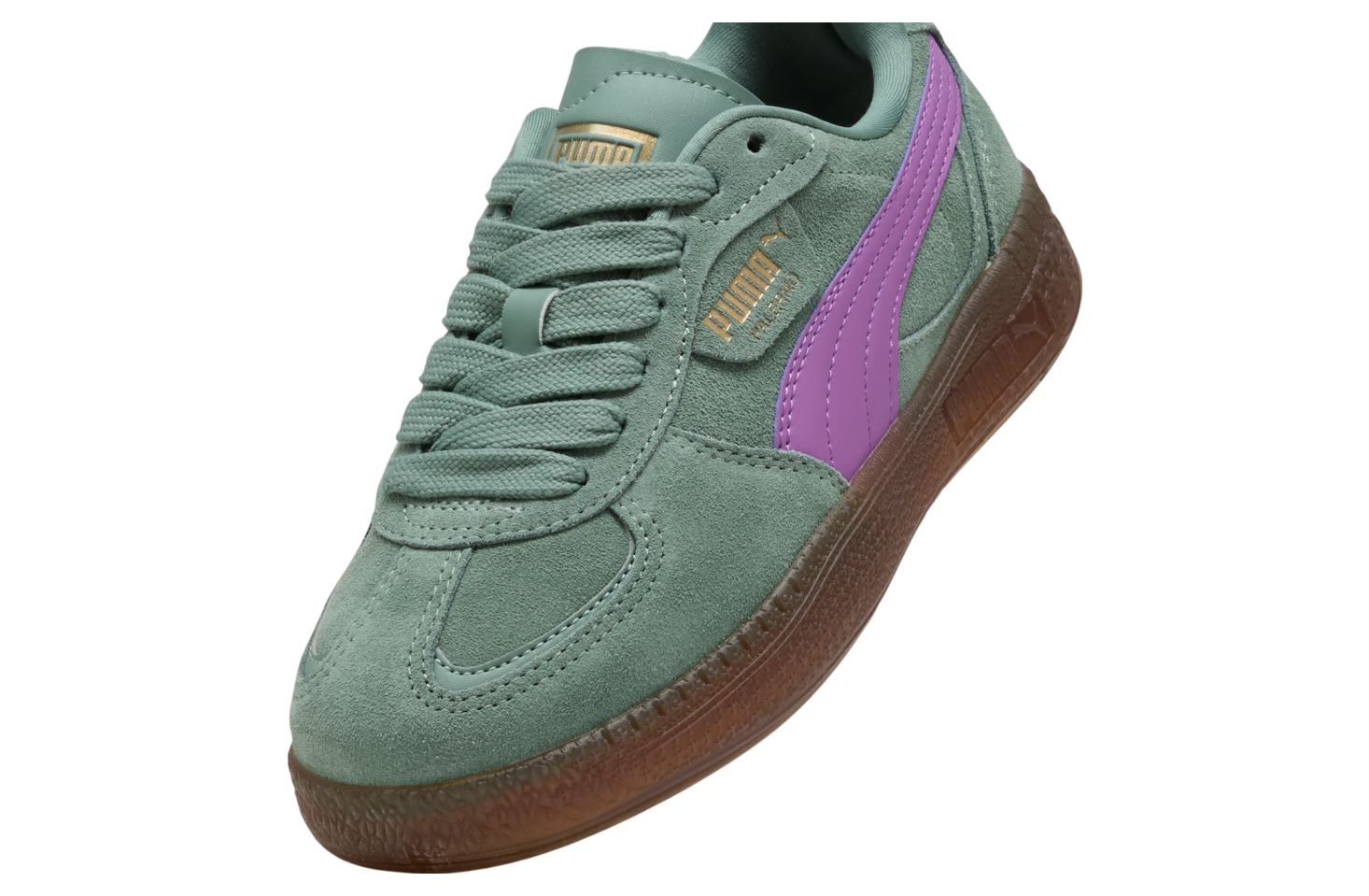 Puma Palermo Moda Xtra Gum Wmns Green Moon / Wild Berry