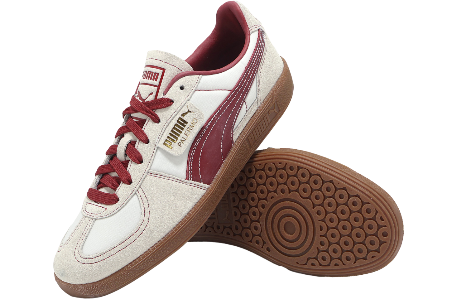 Puma Palermo OG Warm White / Intense Red - Apr 2025