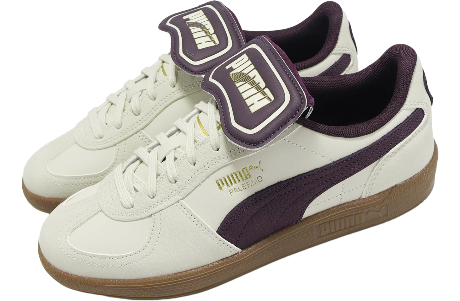 Puma Palermo Premium Beige / Purple