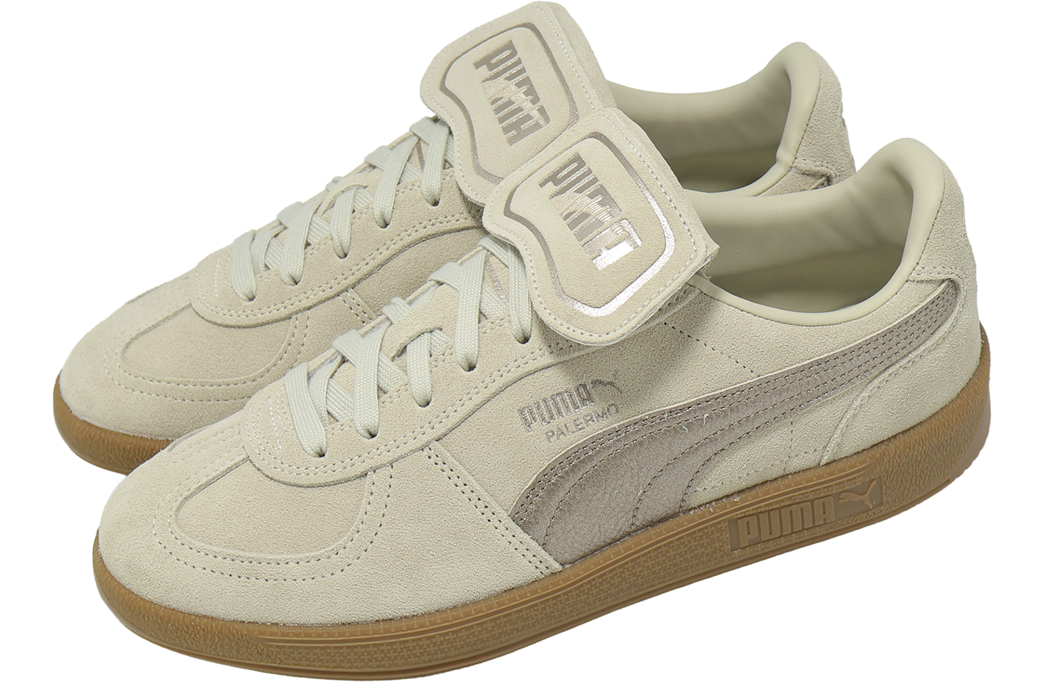 Puma Palermo Premium Metallic Desert Dust / Gum