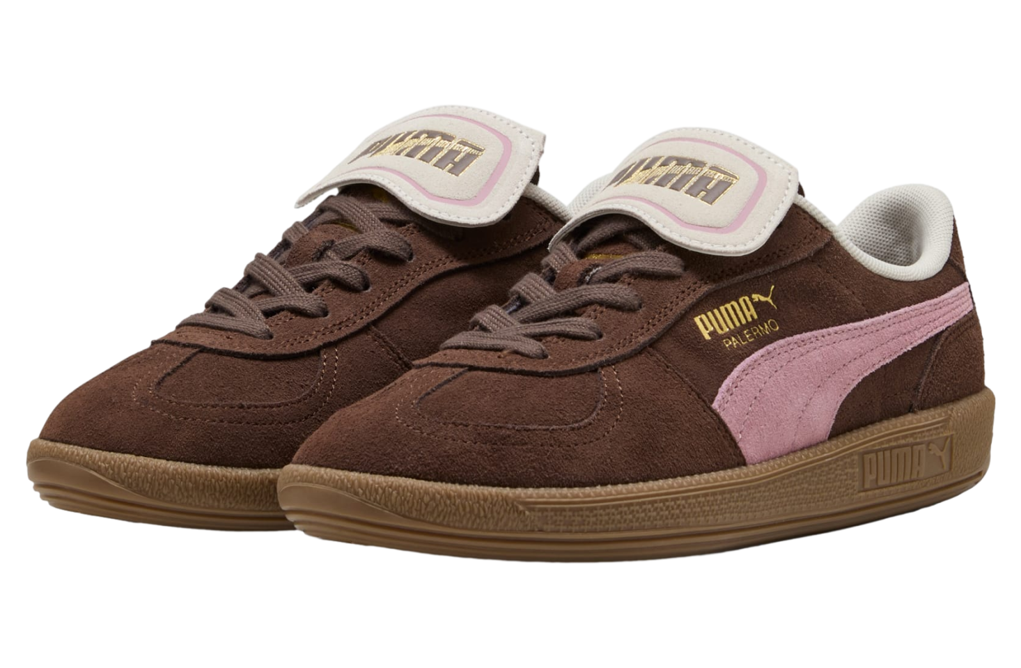 Puma Palermo Premium Suede Flat Bronze / Poised Pink
