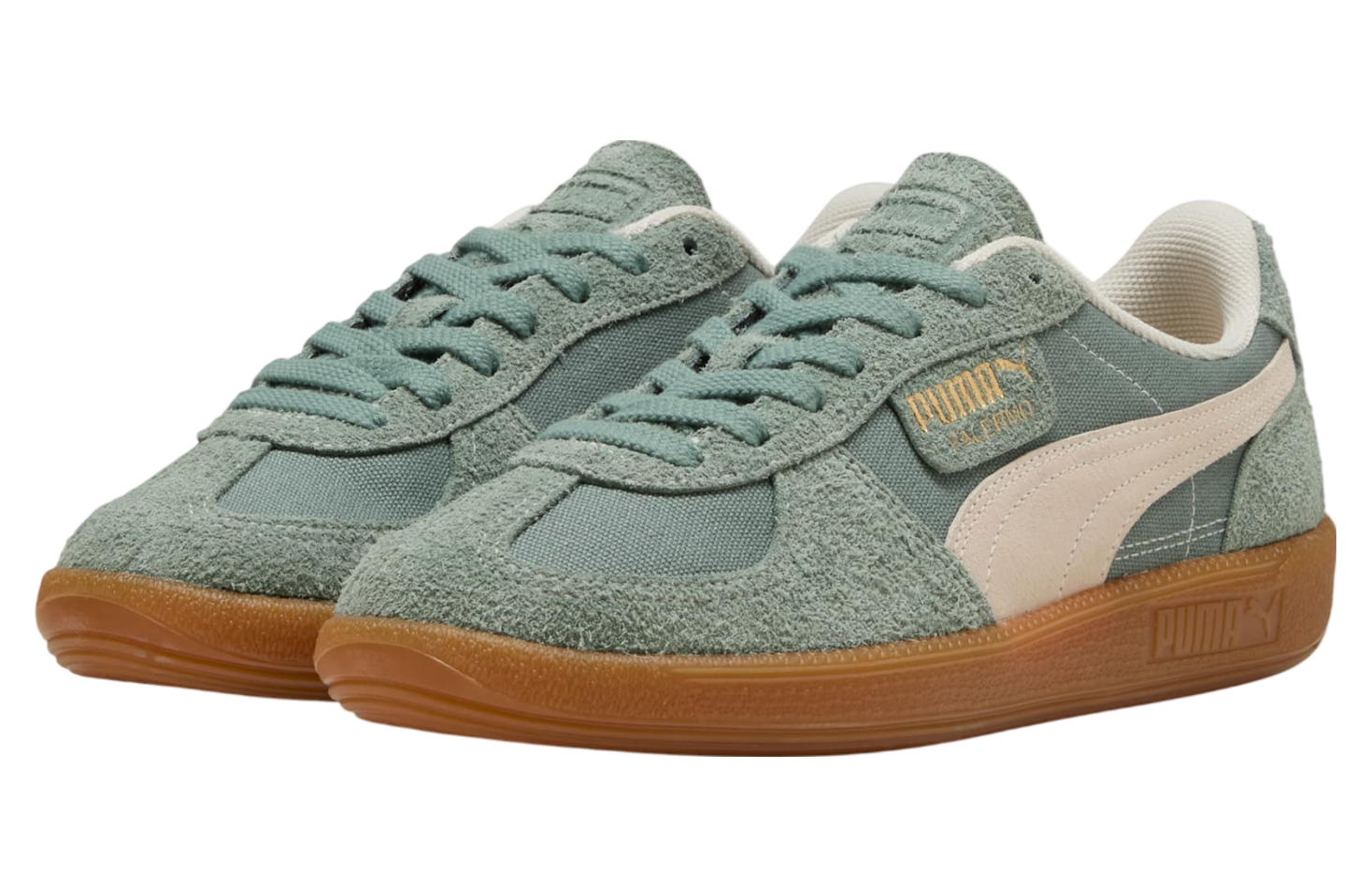 Puma Palermo Vintage Green Moon / Alpine Snow