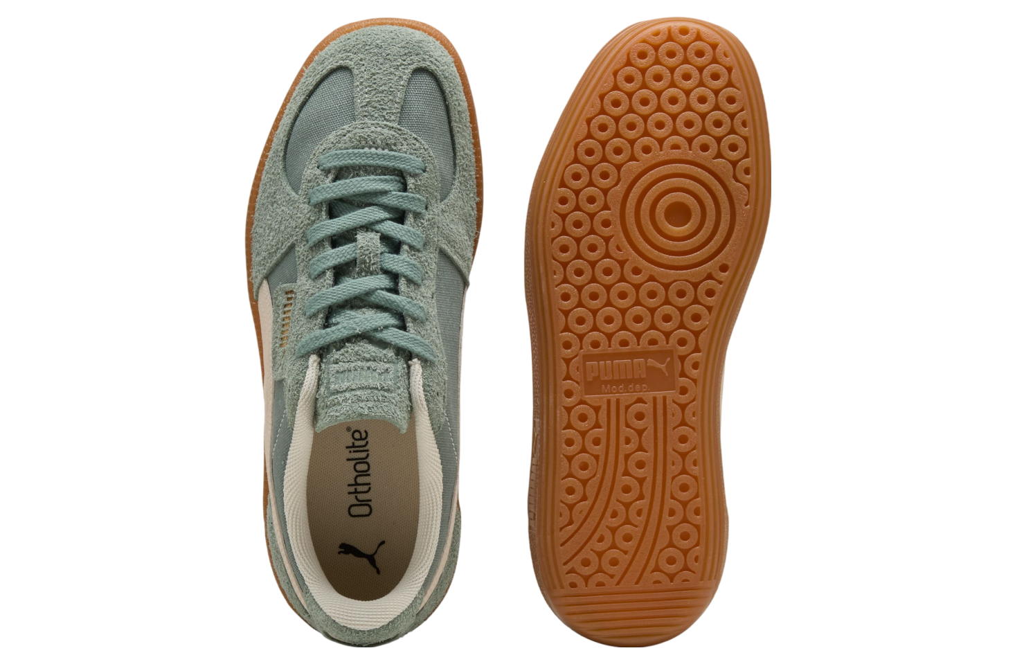 Puma Palermo Vintage Green Moon / Alpine Snow