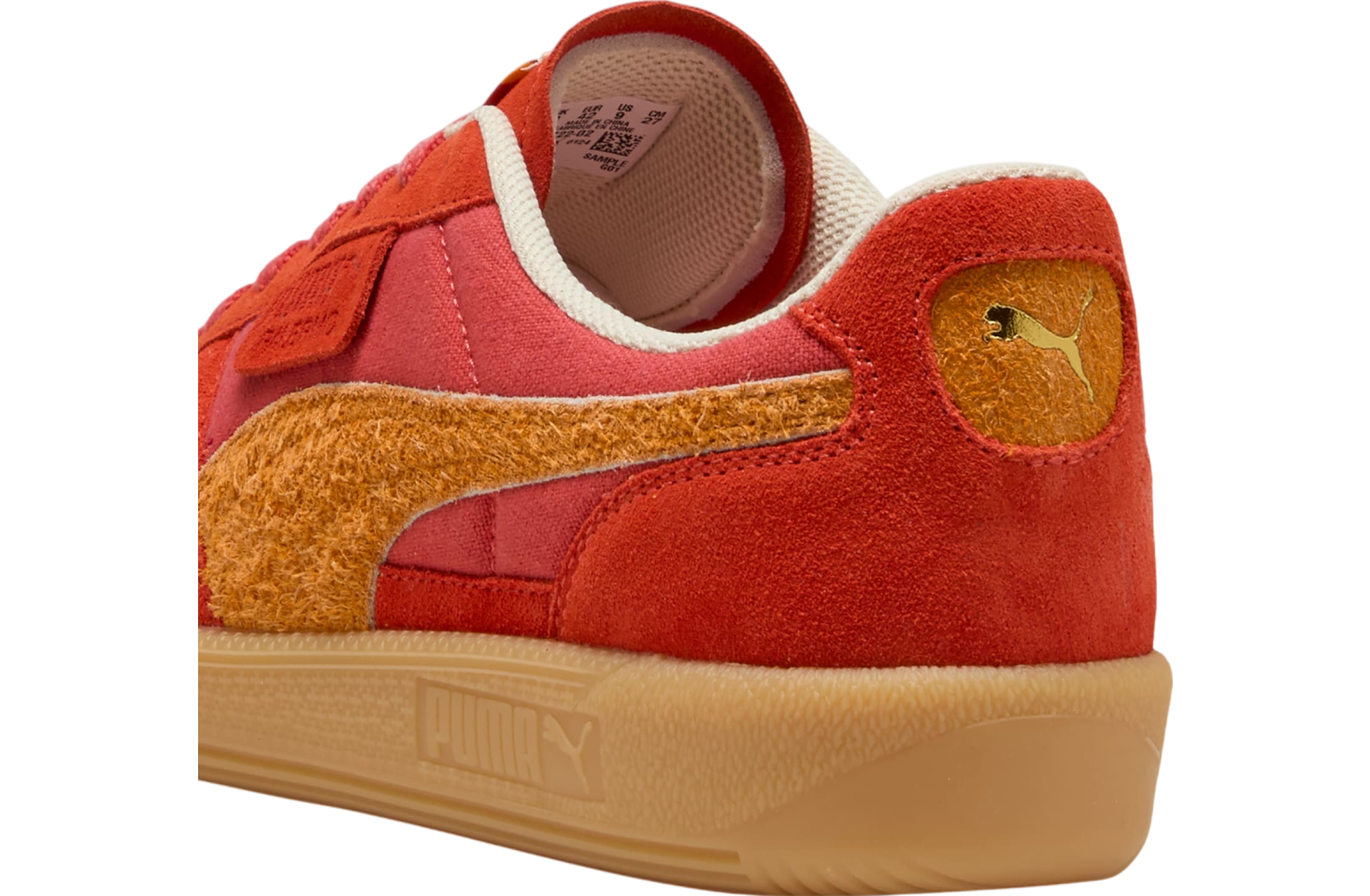 Puma Palermo Weathered Red Fire / Dark Poppy