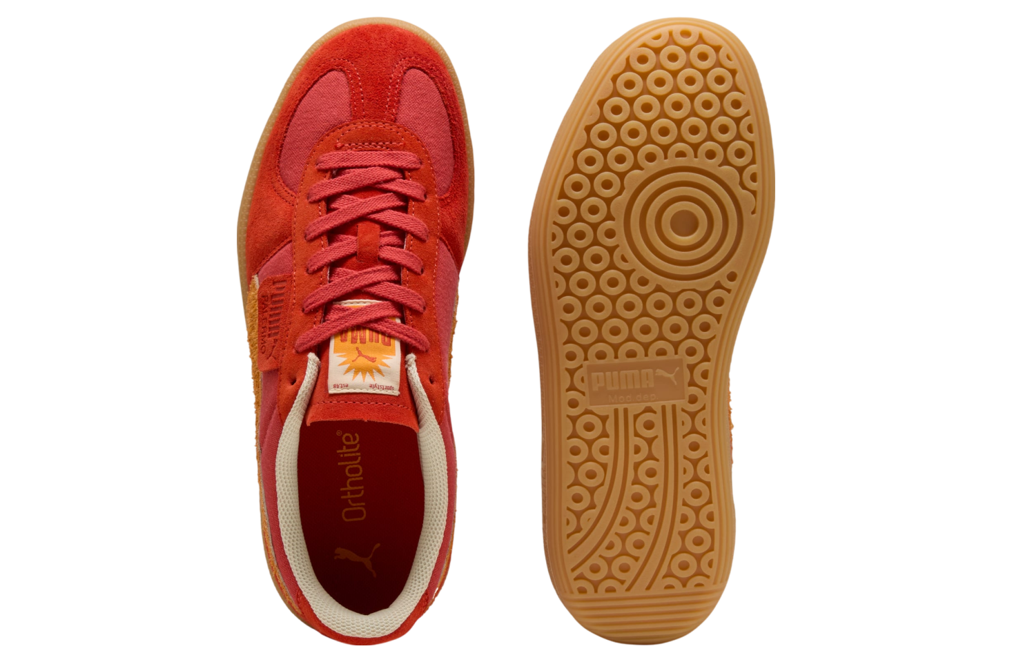 Puma Palermo Weathered Red Fire / Dark Poppy