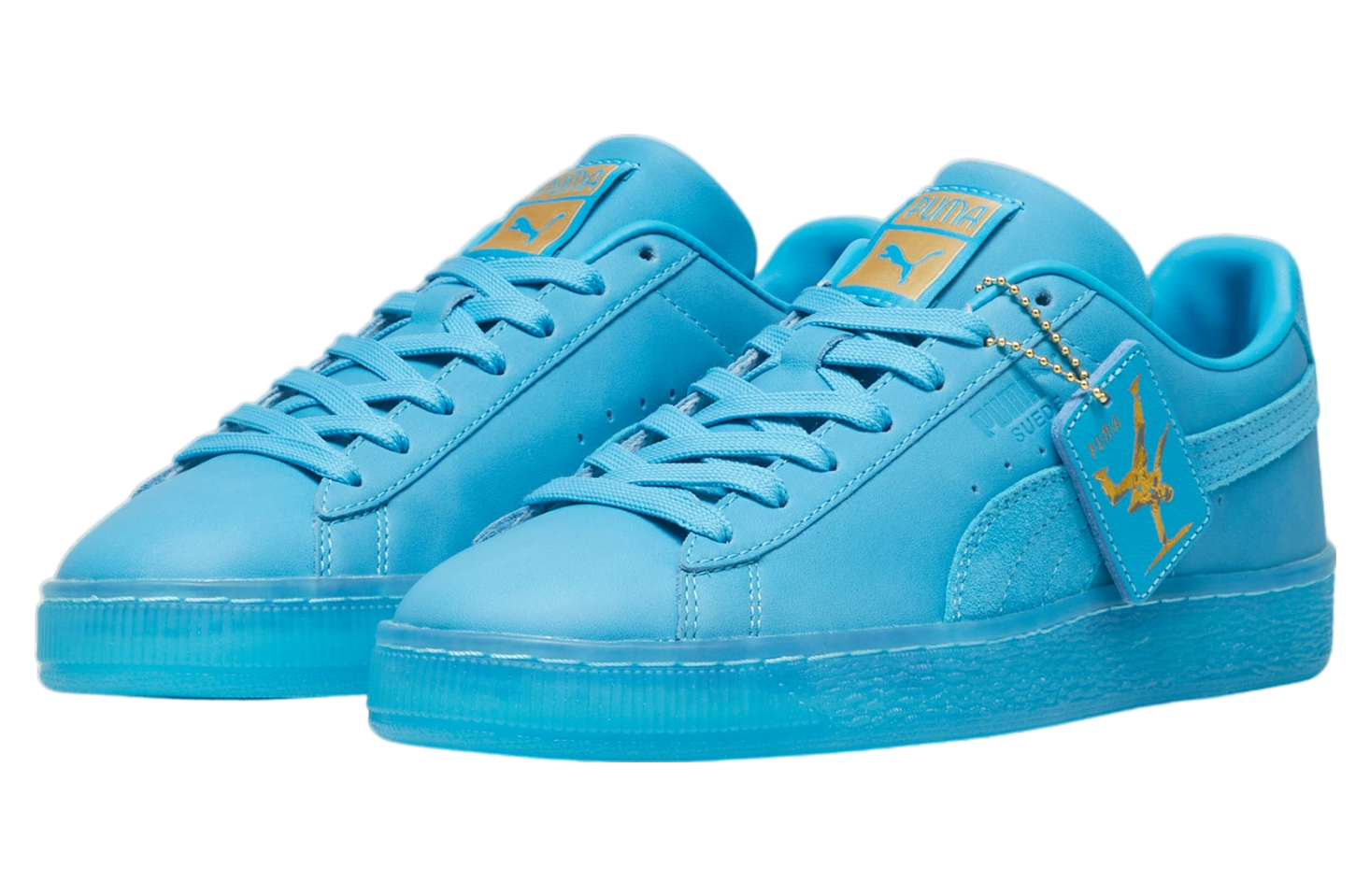 Puma Play Loud Suede Speed Blue / Gold