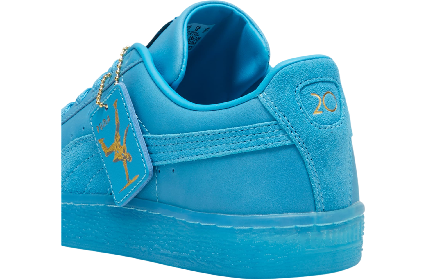 Puma Play Loud Suede Speed Blue / Gold