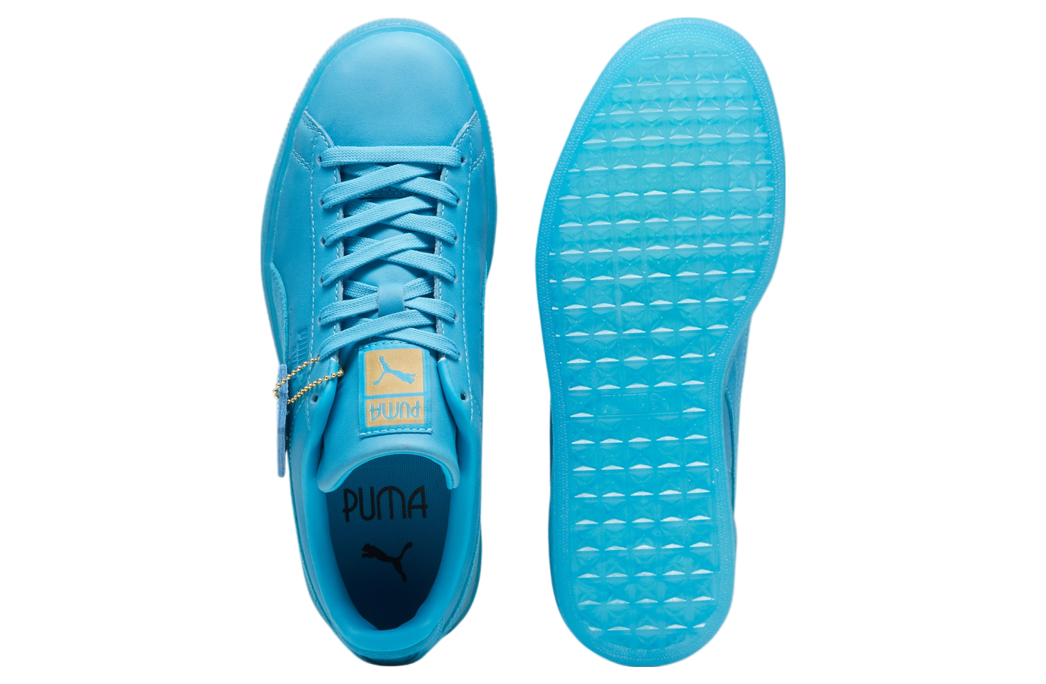 Puma Play Loud Suede Speed Blue / Gold