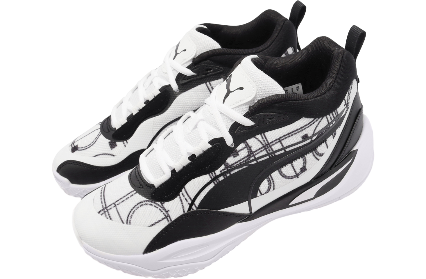 Puma Playmaker Pro Courtside White / Black