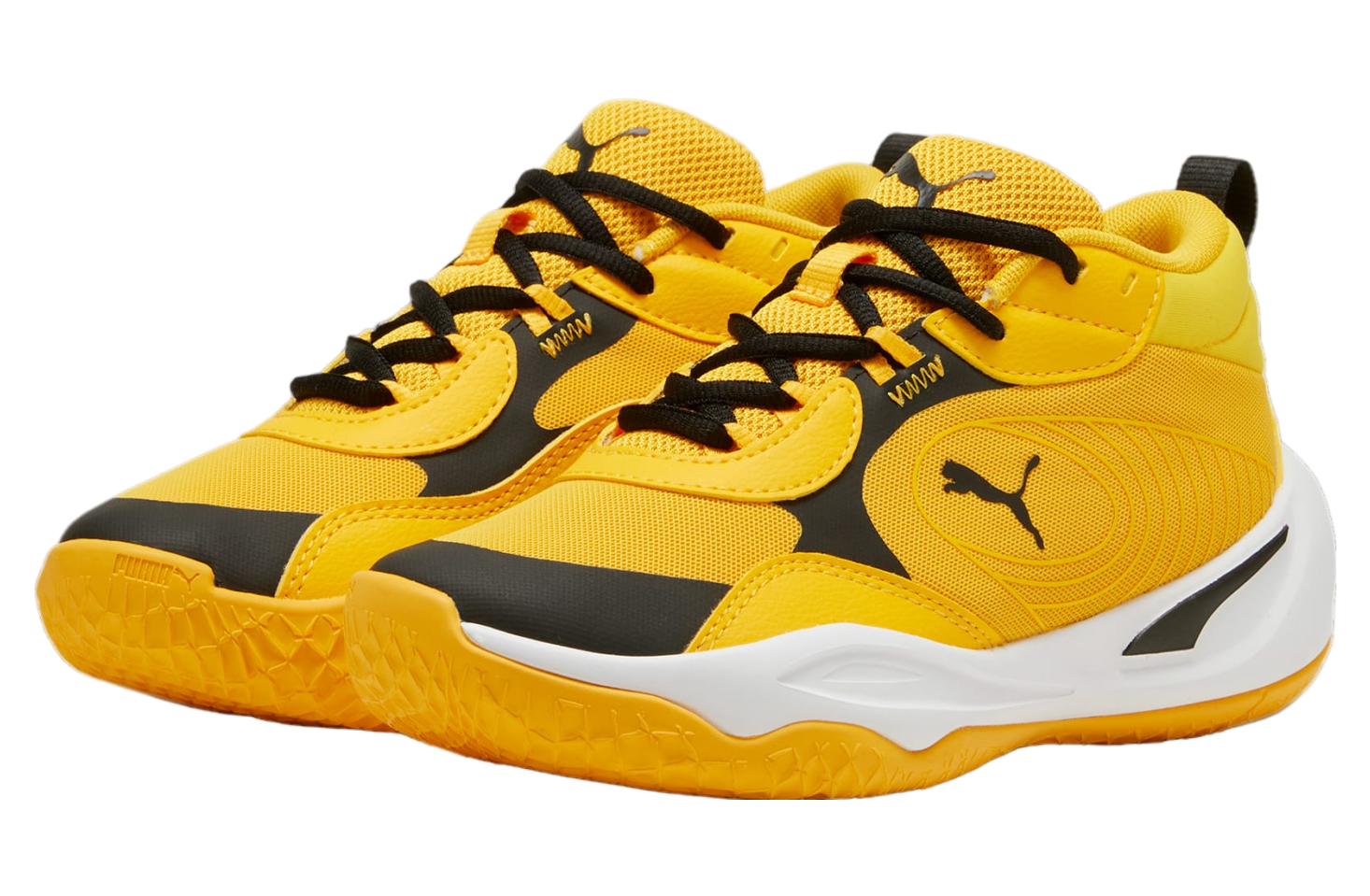 Puma Playmaker Pro GS Yellow Sizzle / Black