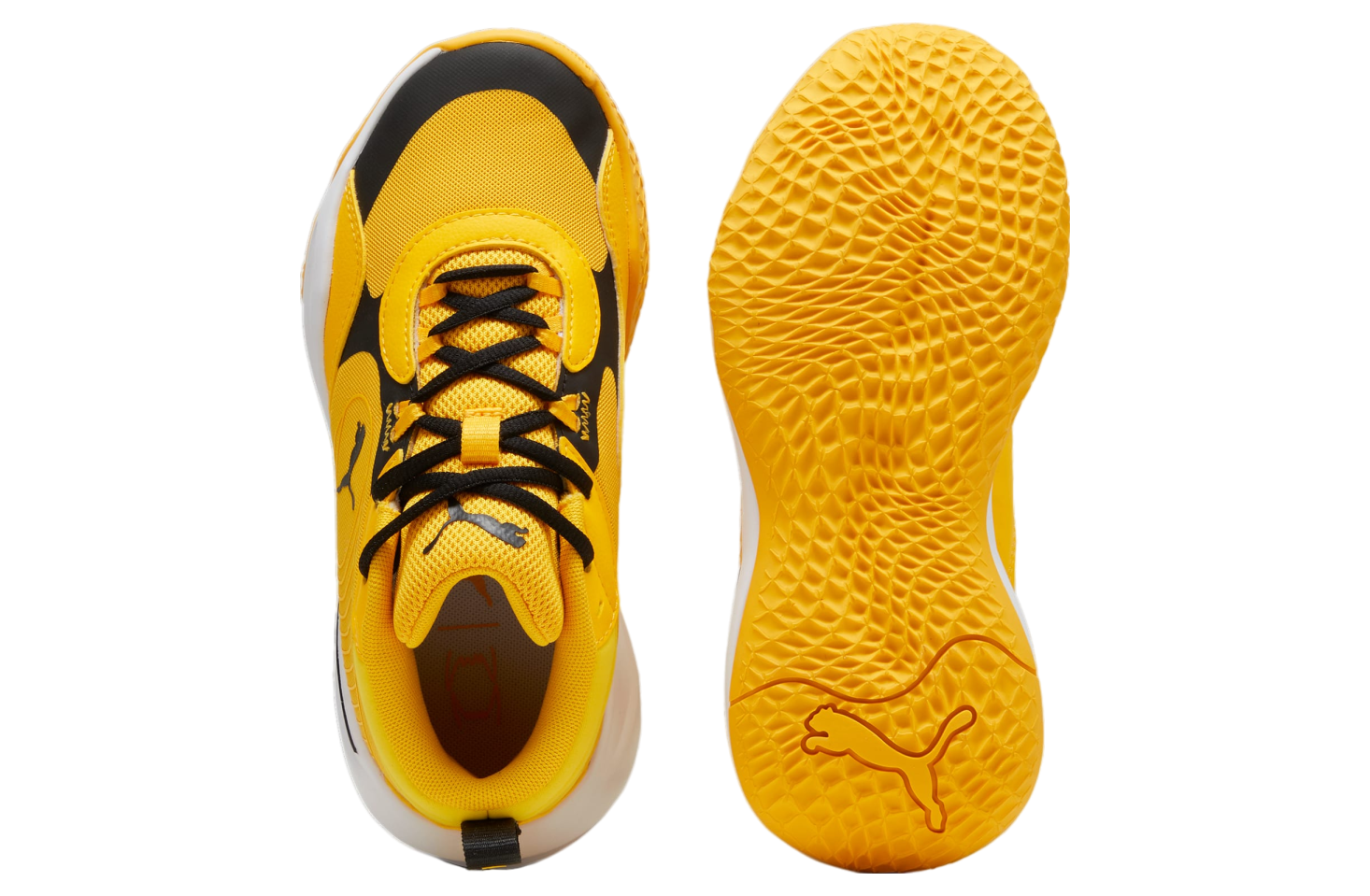 Puma Playmaker Pro GS Yellow Sizzle / Black