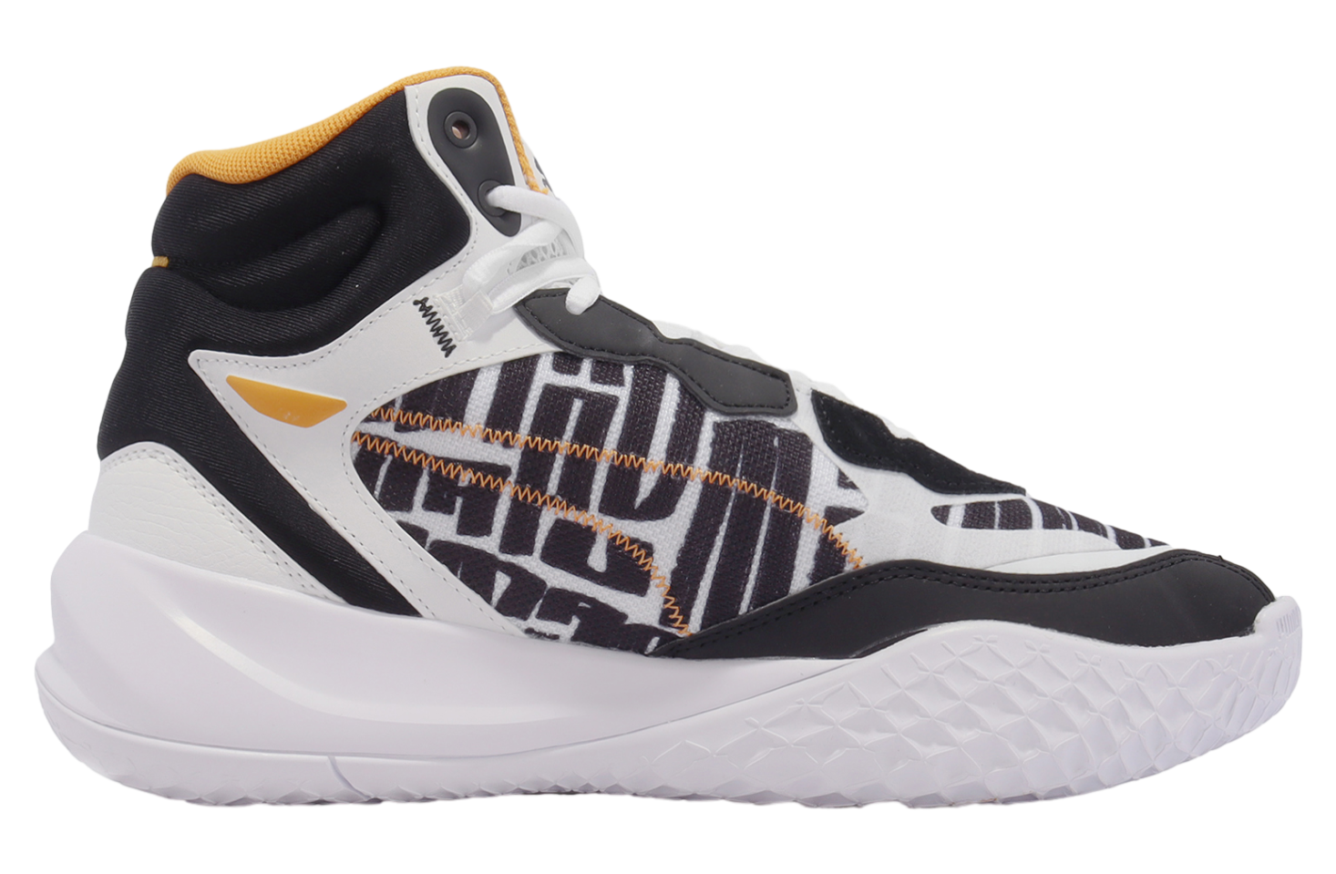 Puma Playmaker Pro Mid Block Party White / Clementine