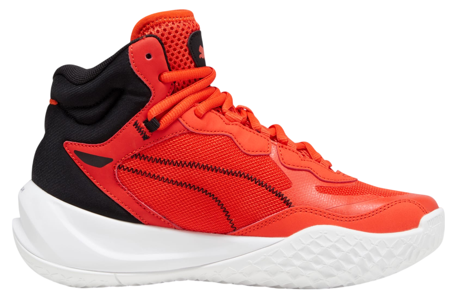 Puma Playmaker Pro Mid Gs Red Blast / Fiery Red