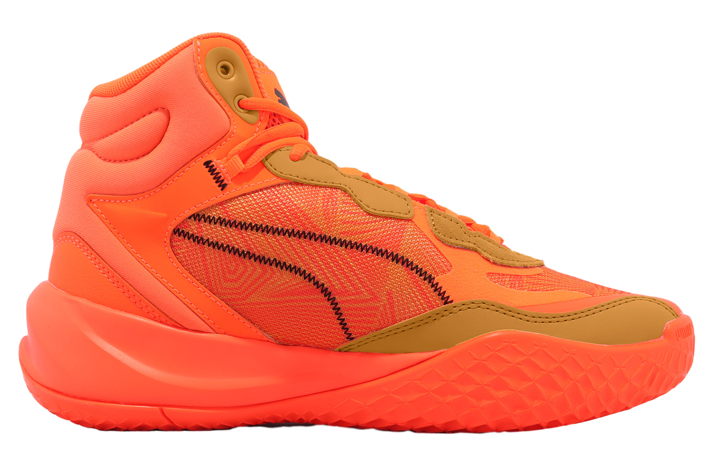 Puma Playmaker Pro Mid Laser Ultra Orange / Clementine