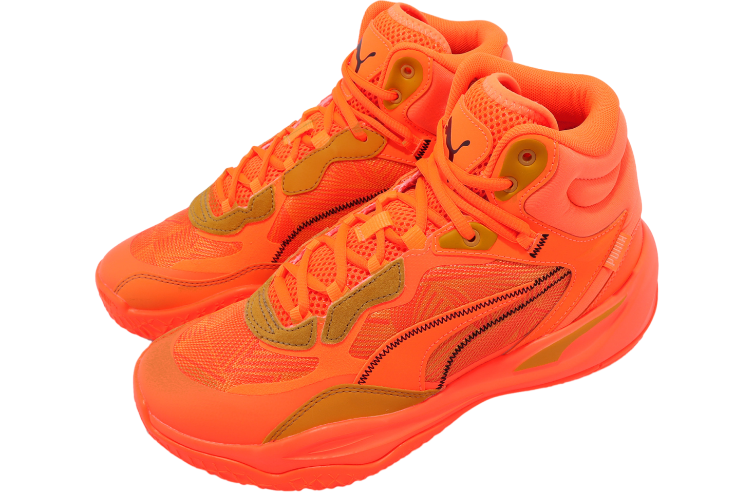 Puma Playmaker Pro Mid Laser Ultra Orange / Clementine