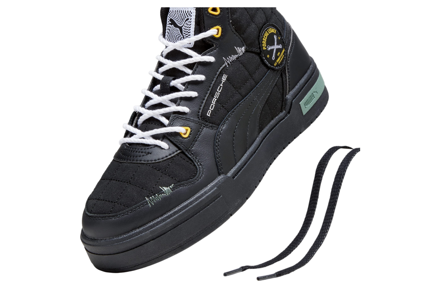 Puma Porsche Legacy Ca Pro Mid Garage Crews Black