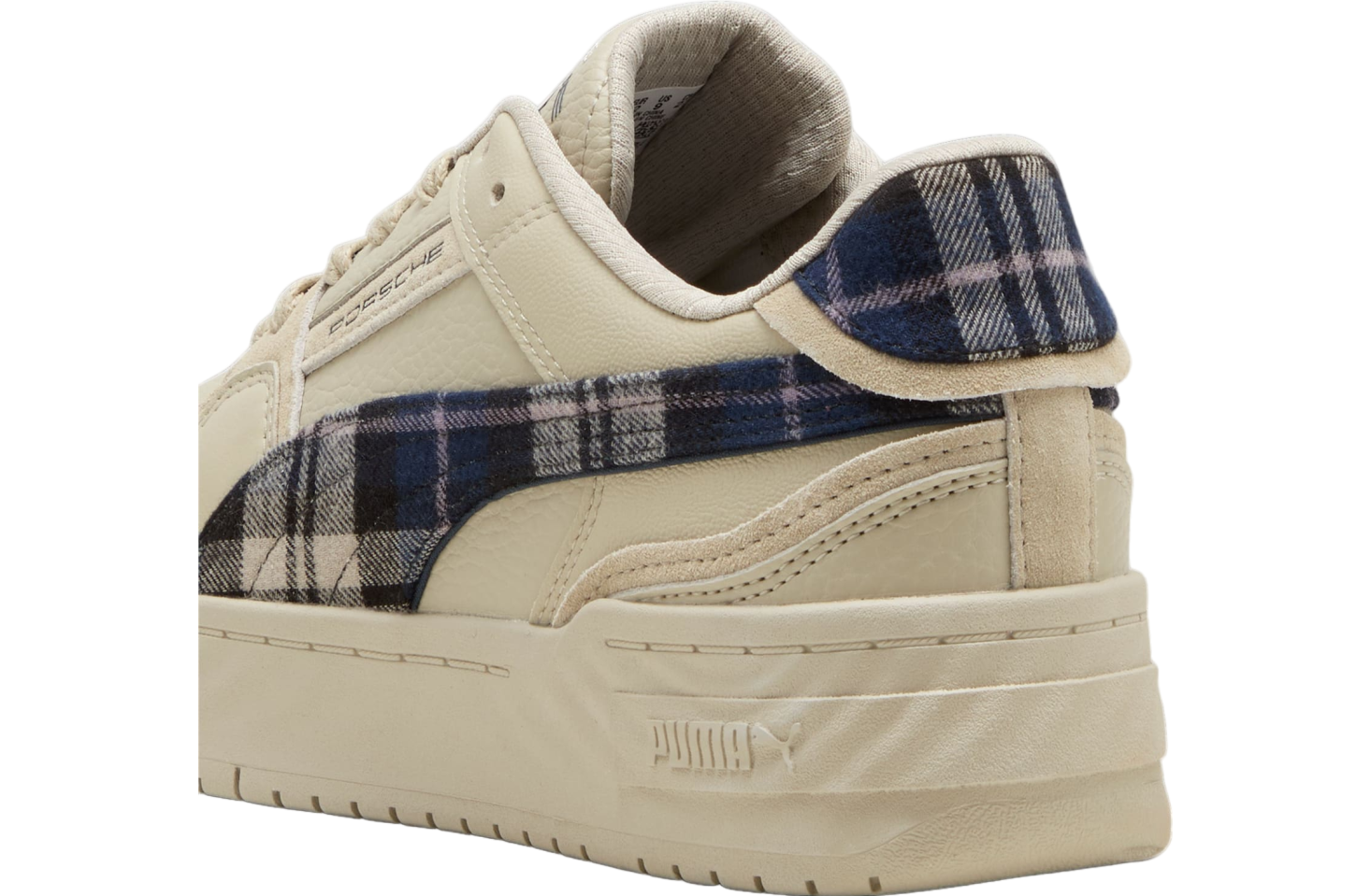 Puma Porsche Legacy Ca Pro Tartan Desert Dust / Redmazing