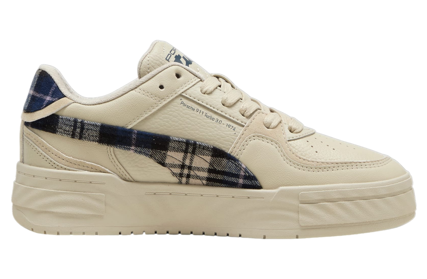 Puma Porsche Legacy Ca Pro Tartan Desert Dust / Redmazing