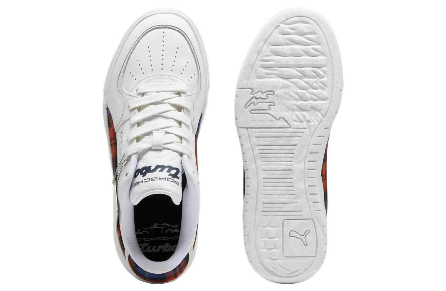 Puma Porsche Legacy Ca Pro Tartan White / Redmazing