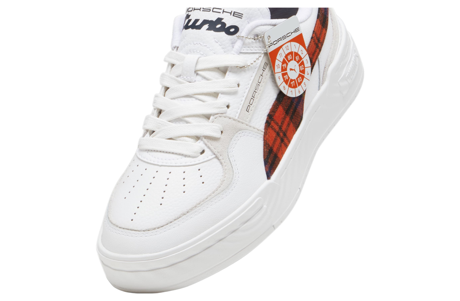 Puma Porsche Legacy Ca Pro Tartan White / Redmazing