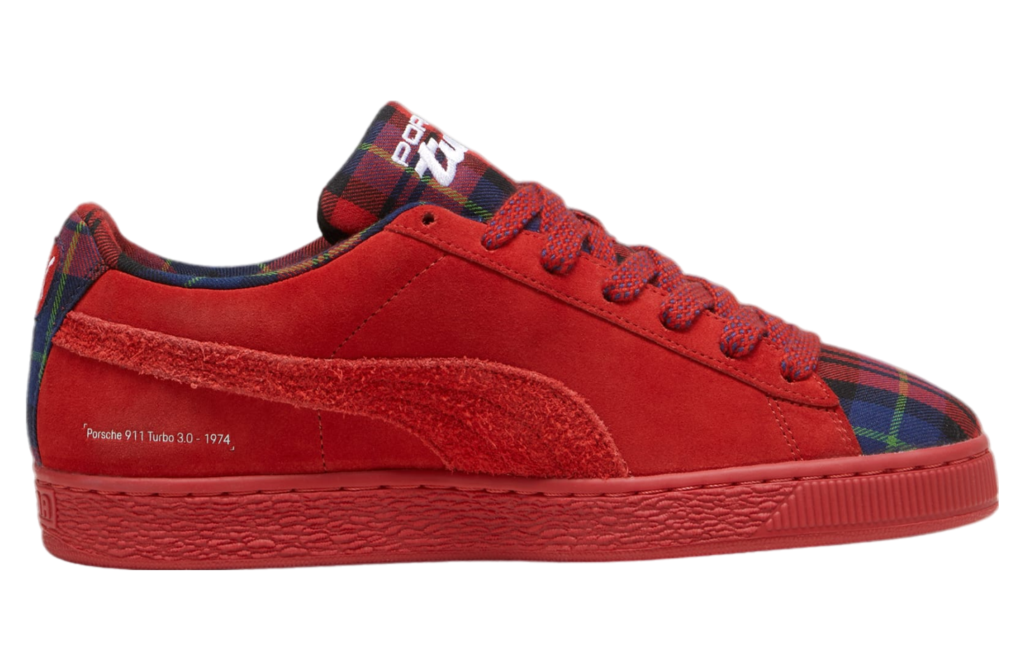 Puma Porsche Legacy Suede Classic Tartan Redmazing