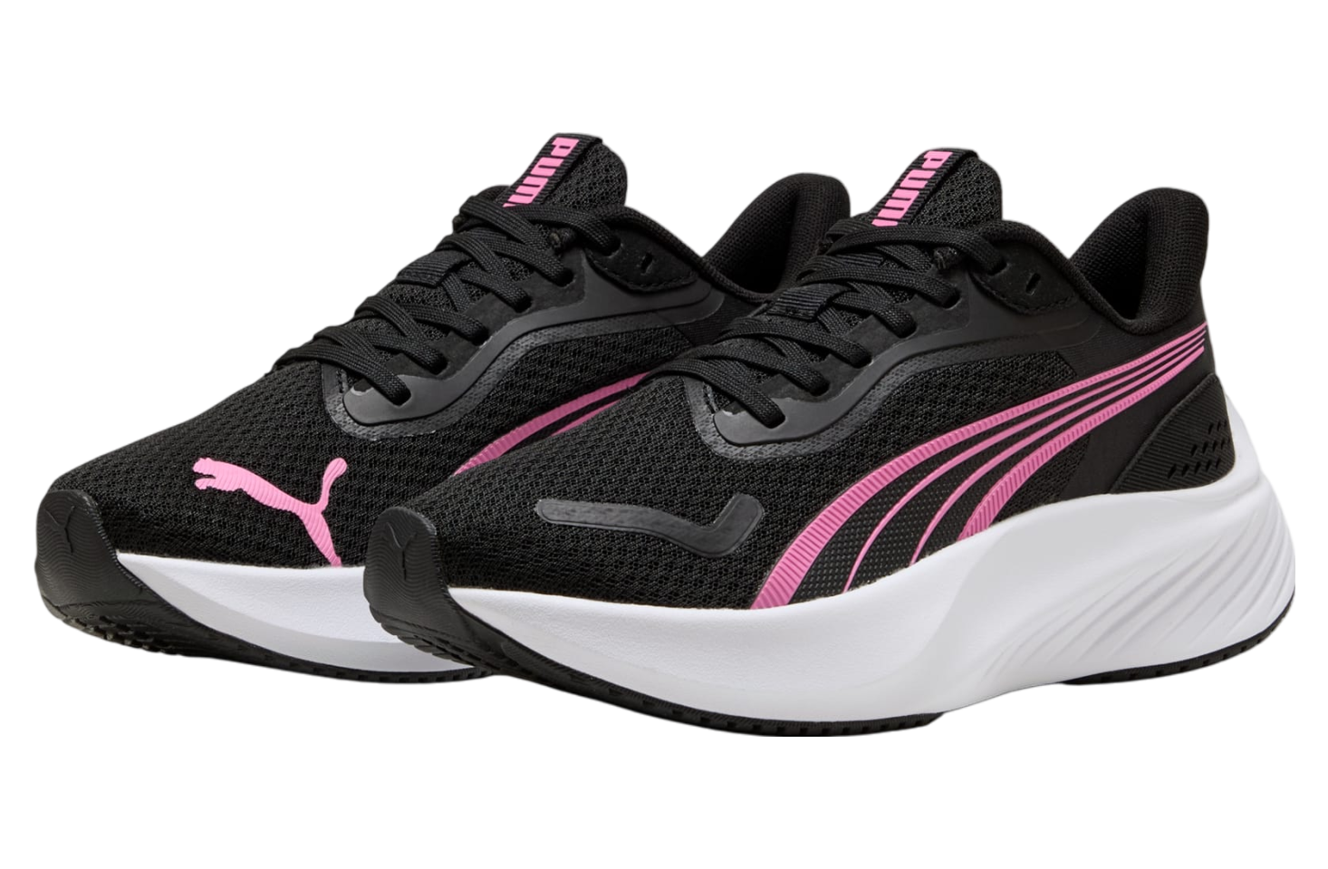 Puma Pounce Lite GS Black / Posie Pink