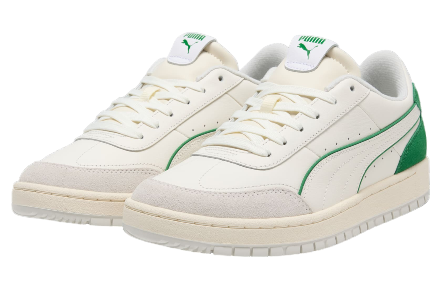 Puma Premier Court Archive Warm White / Archive Green