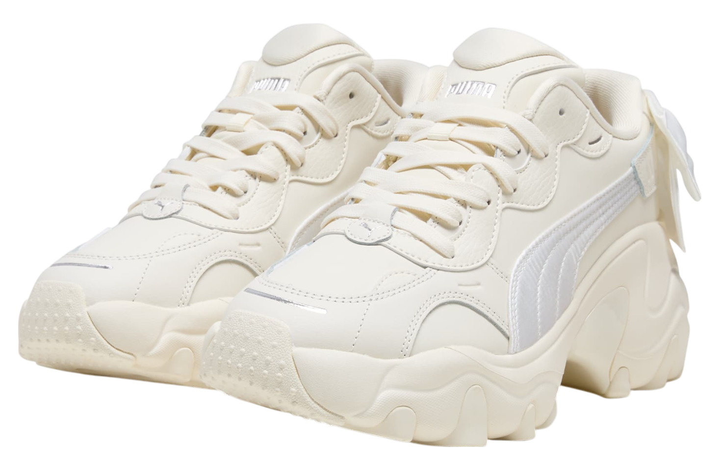 Puma Pulsar Wedge Bowknot WMNS Frosted Ivory / Silver