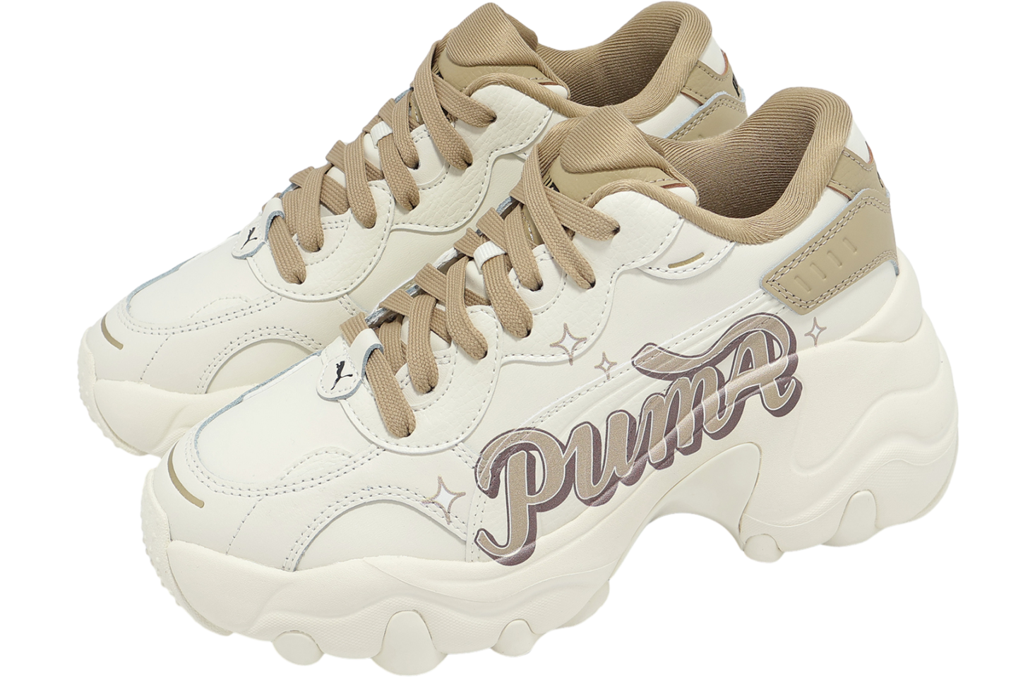 Puma Pulsar Wedge Collegecore WMNS Beige / Brown