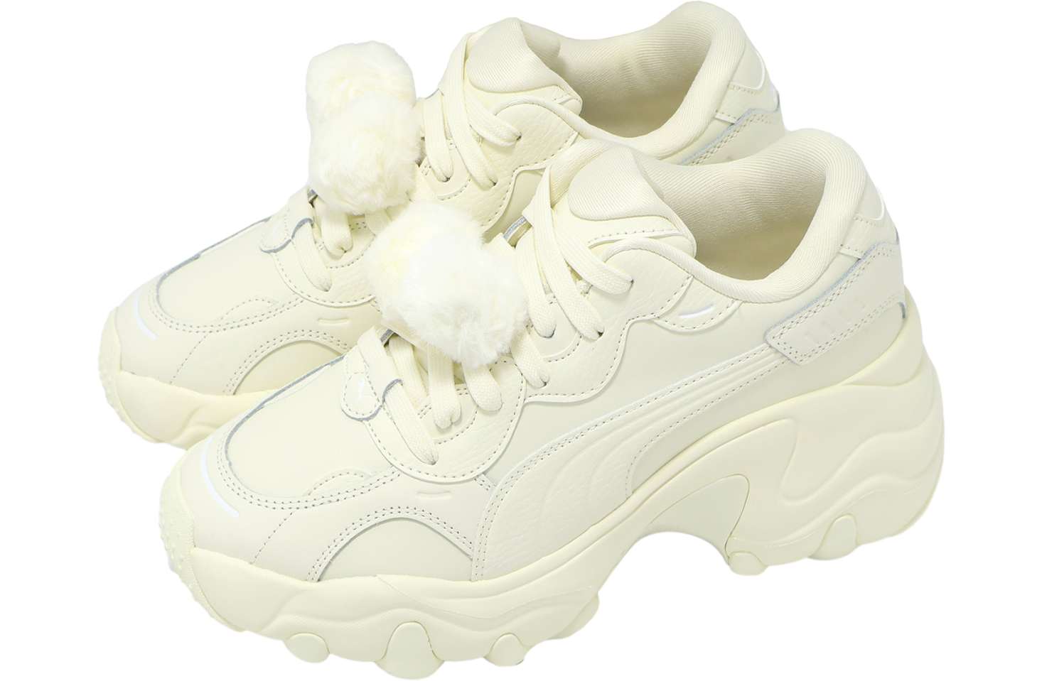 Puma Pulsar Wedge Furry WMNS Beige