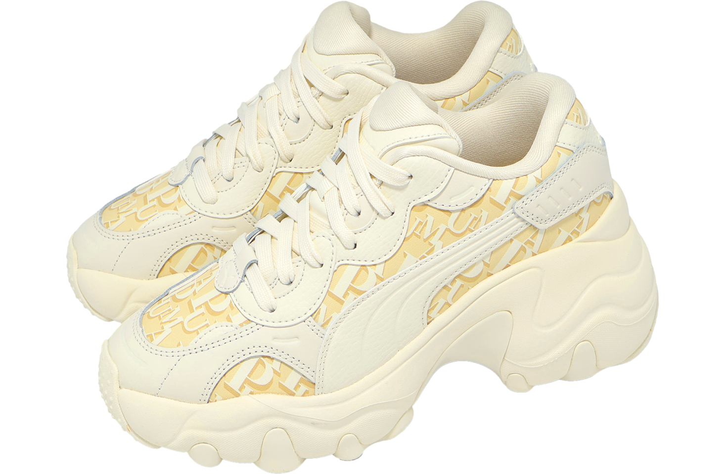 Puma Pulsar Wedge Monogram WMNS Ivory / Light Sand