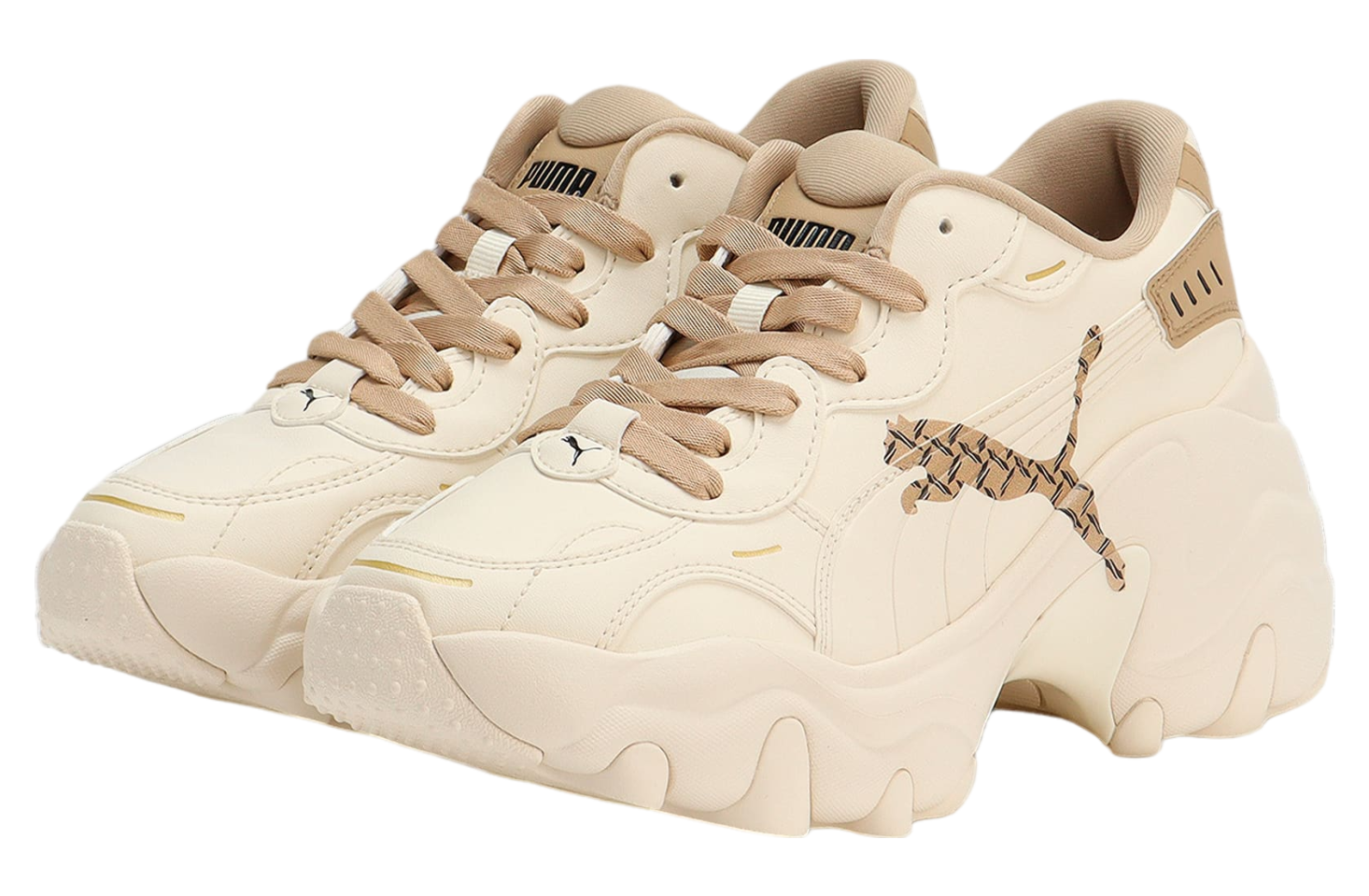 Puma Pulsar Wedge Monogram WMNS Pristine / Prairie Tan