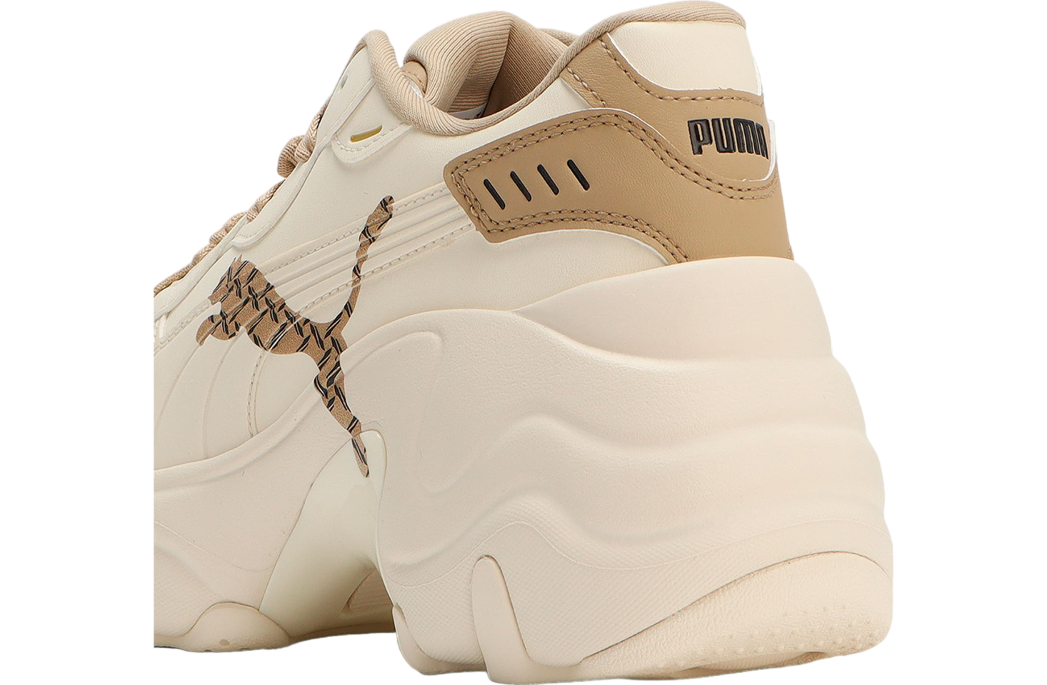 Puma Pulsar Wedge Monogram WMNS Pristine / Prairie Tan