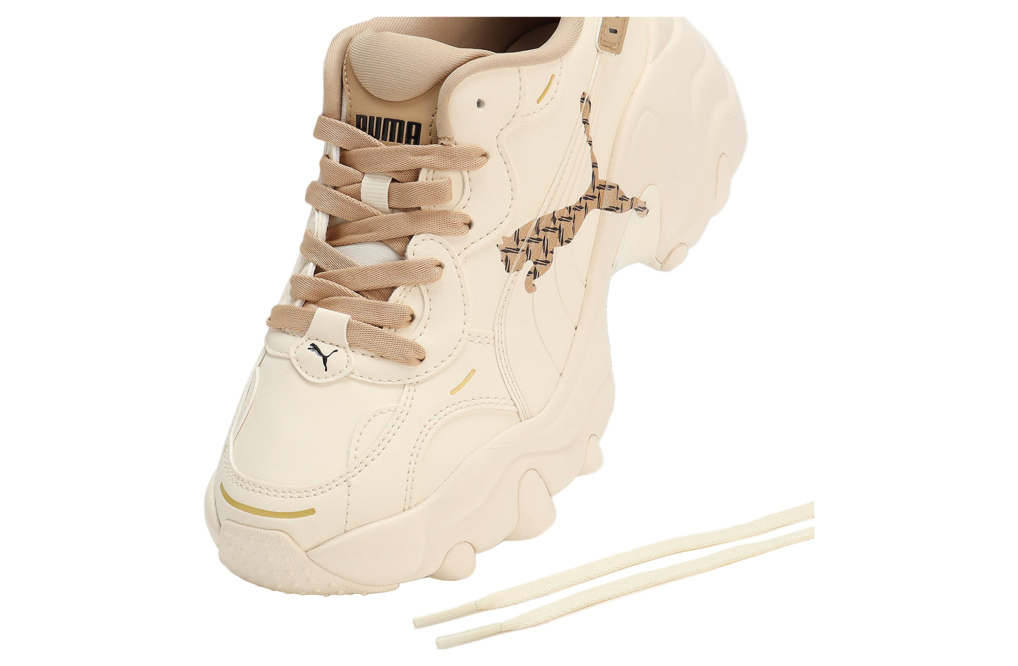 Puma Pulsar Wedge Monogram WMNS Pristine / Prairie Tan