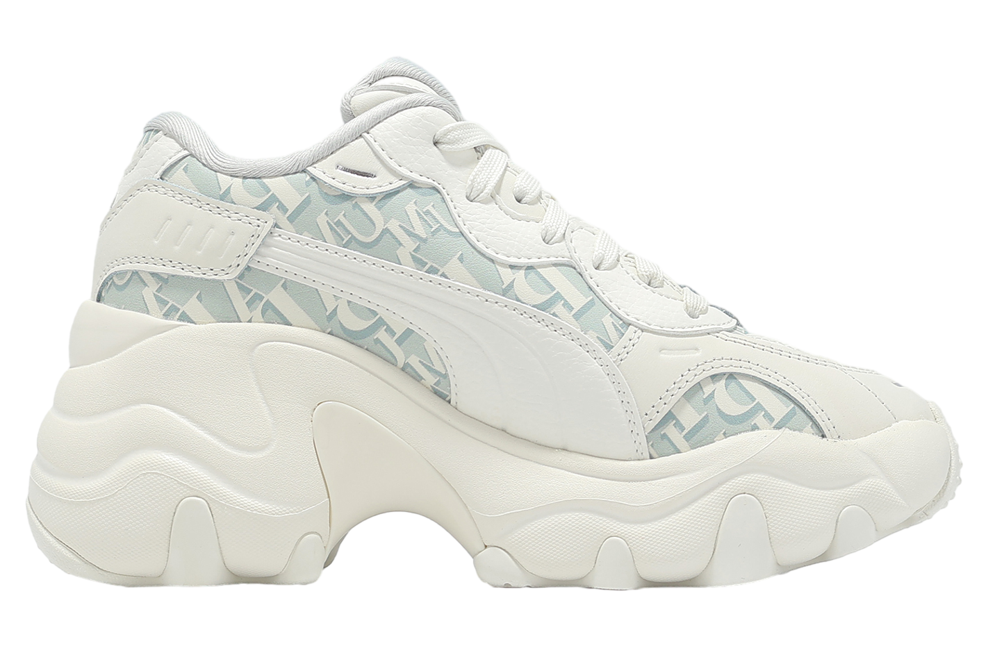 Puma Pulsar Wedge Monogram WMNS War White / Glacial Gray