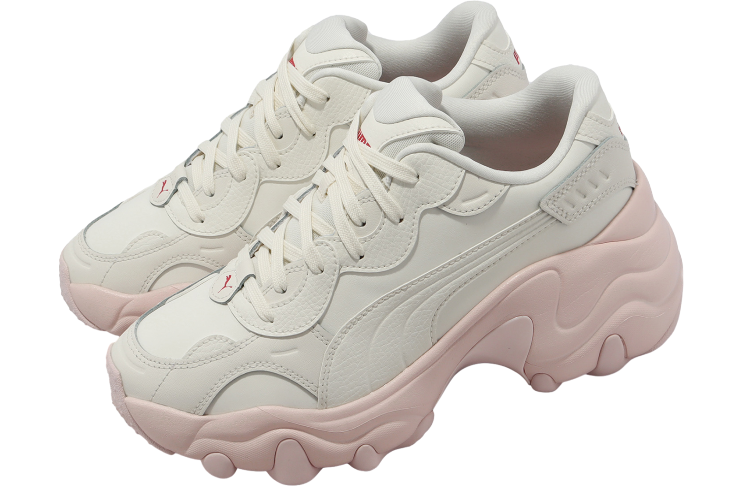 Puma Pulsar Wedge PNK WMNS White / Electric Blush