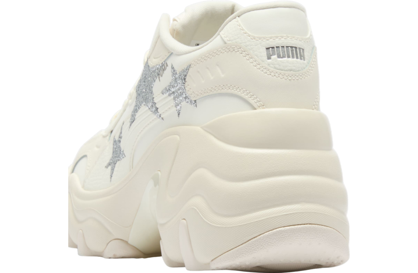 Puma Pulsar Wedge Star WMNS Frosted Ivory / Silver