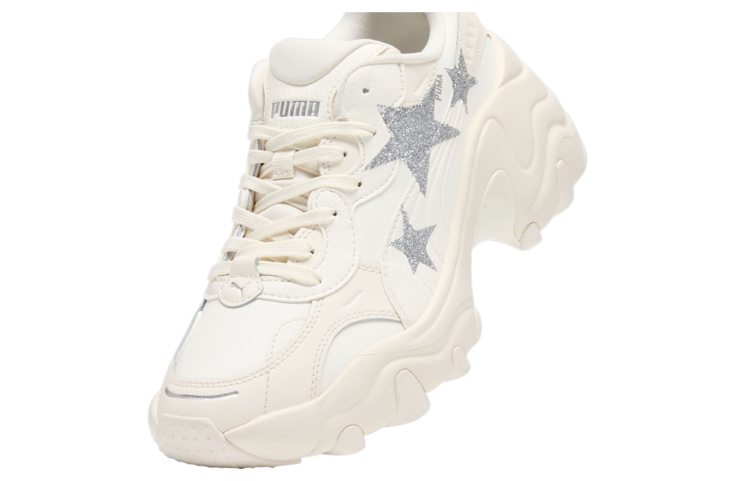 Puma Pulsar Wedge Star WMNS Frosted Ivory / Silver