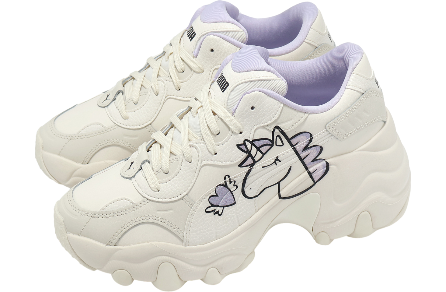 Puma Pulsar Wedge Unicorn WMNS Whisper White / Light Lavender